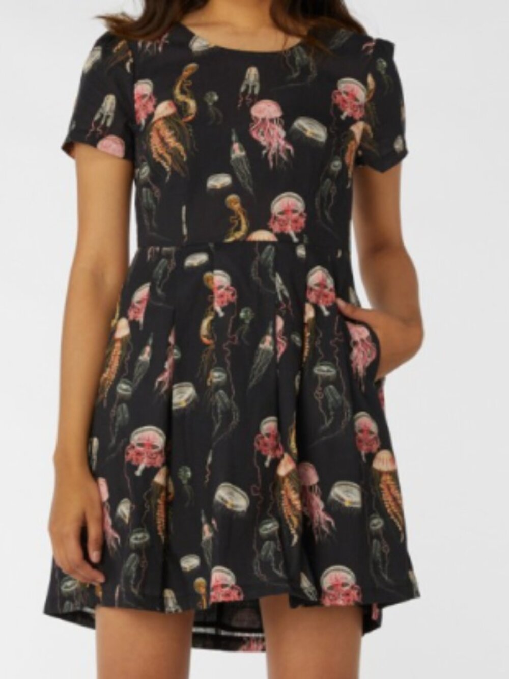 Dangerfield  Skater Dress With Pockets Size 12 UK ( 8 US)  100% cotton